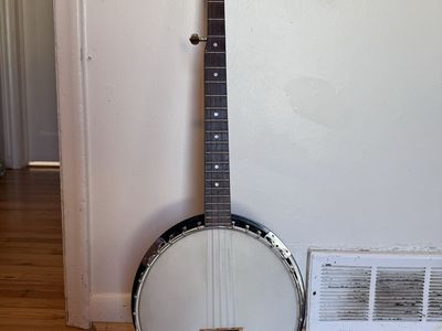 Vintage 1960s 5 String Banjo