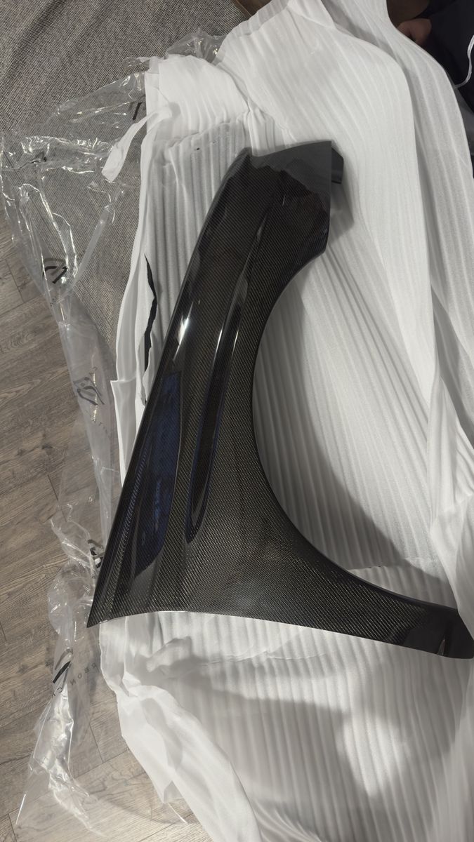 Wrx STi carbon fiber front fenders