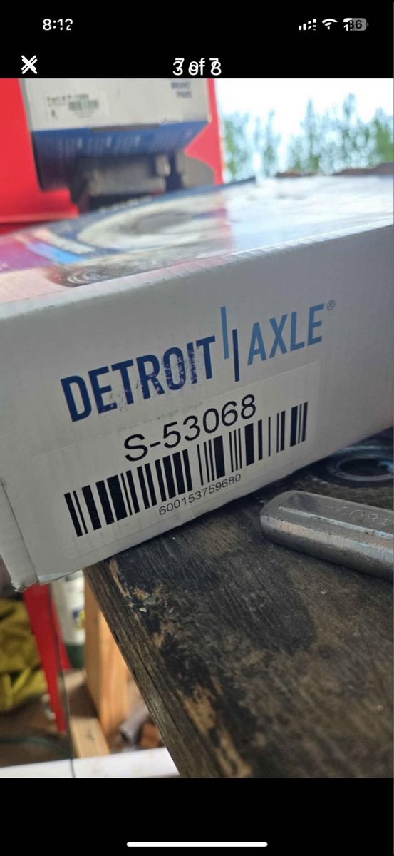 Detroit Axle Premium Drilled/Slotted Brake Rotors & Ceramic Pads (S-53068)