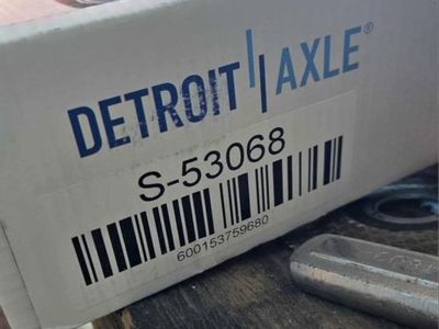 Detroit Axle Premium Drilled/Slotted Brake Rotors & Ceramic Pads (S-53068)
