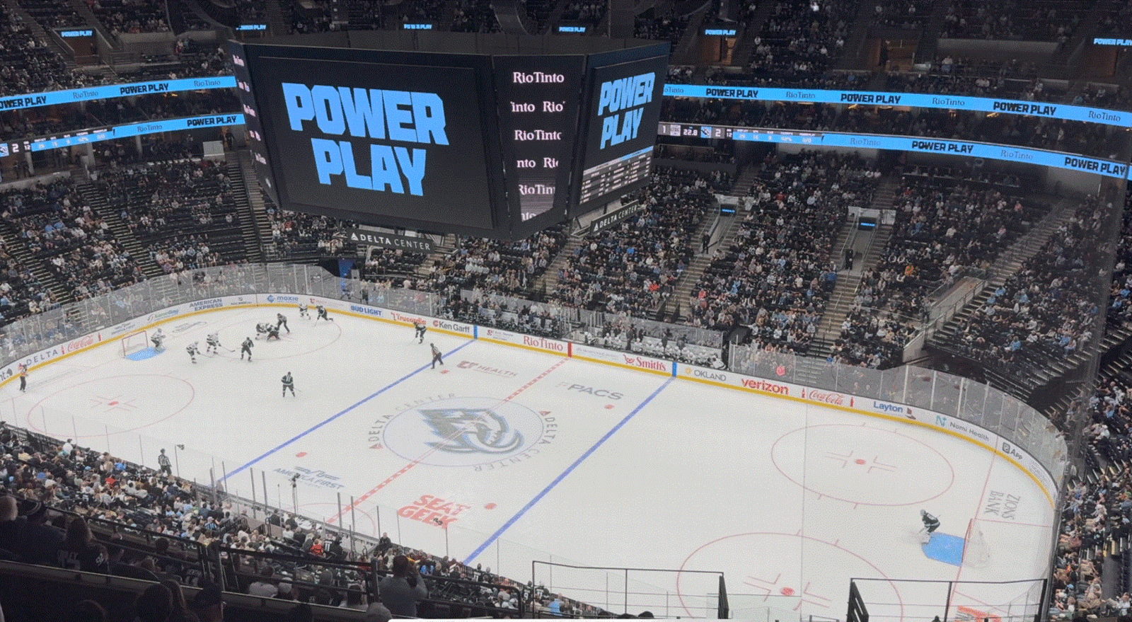 3 tickets Utah Mammoth vs Edmonton Oilers 3/24 Tue NHL