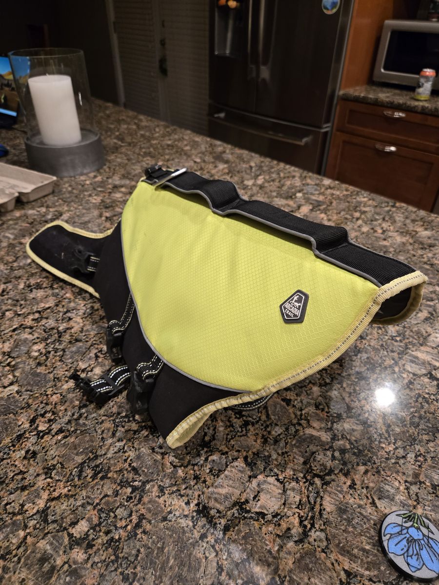 Size Large - Dog life vest life jacket PFD 