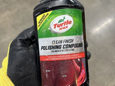 Turtle Wax Clean Finish Polishing Compound - 18 fl oz (532 ml) for Light to Medium Scratches