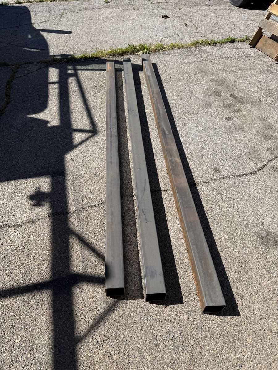 3” steel posts