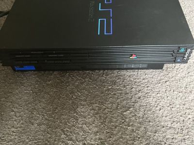 Sony PlayStation 2 - Black (Includes A/V Cables & Power Cord)