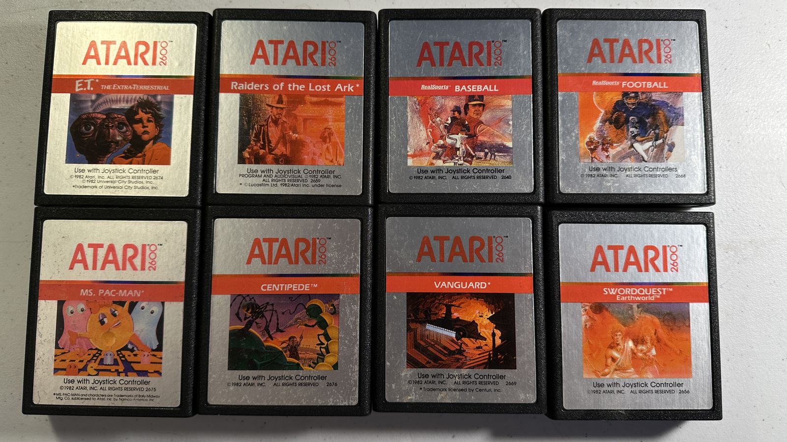 Vintage Atari 2600 Video Games! Great shape!