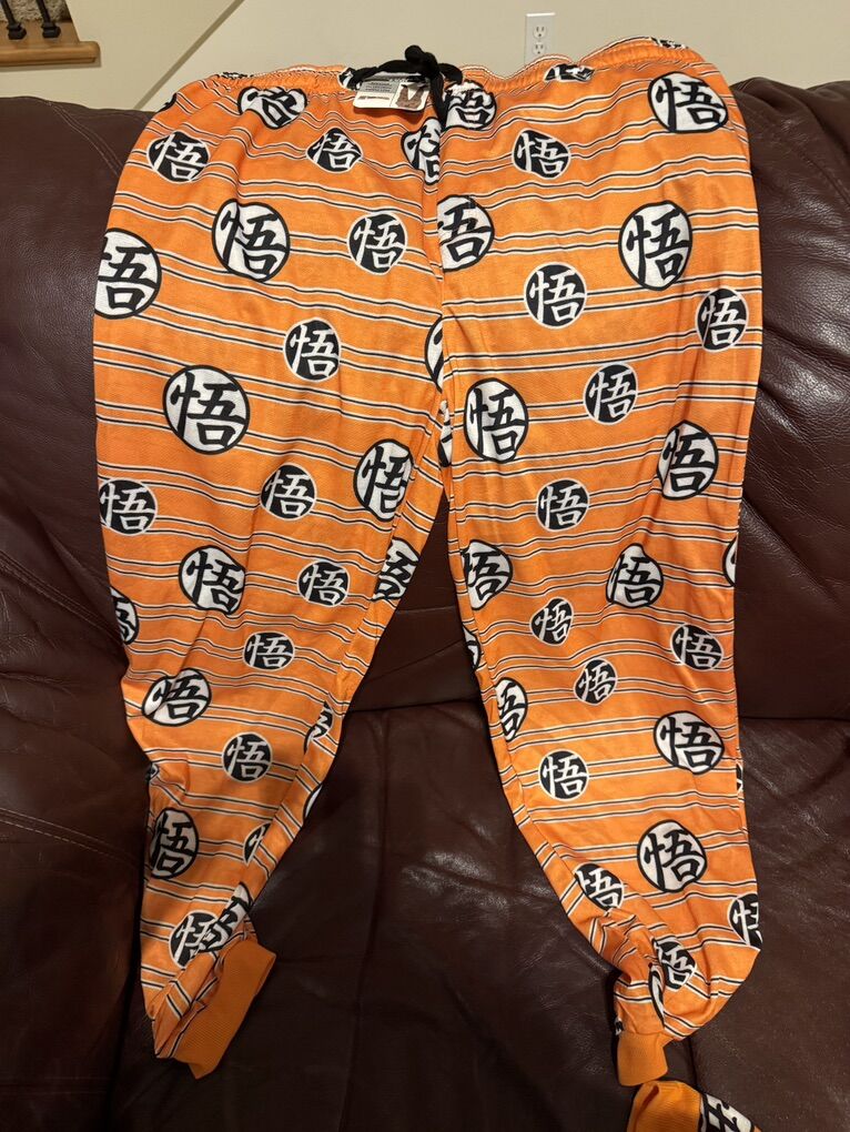 New Men's 2XL Dragon Ball Sleep Jogger