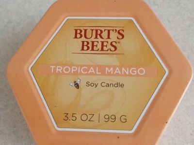 Burt's Bees Tropical Mango Soy Candle 3.5 oz