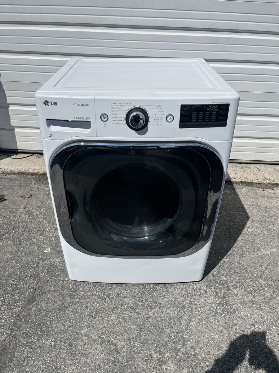 LG MEGA CAPACITY electric dryer,free delivery