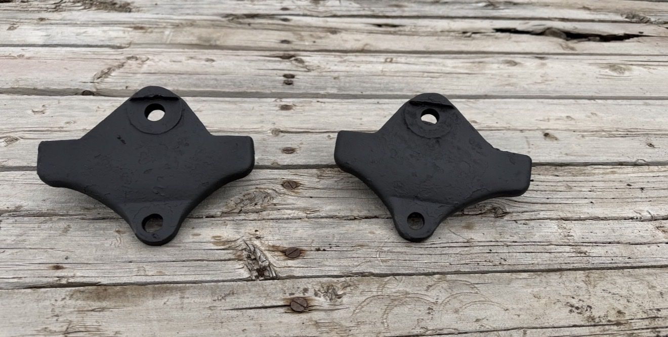 1946-1960 Dodge Power Wagon Front Leaf Spring Hanger Bracket Set