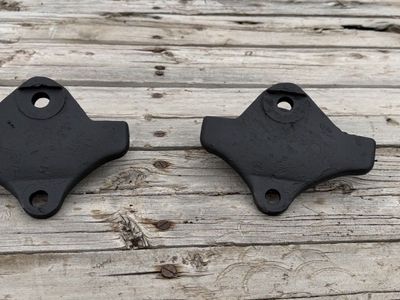 1946-1960 Dodge Power Wagon Front Leaf Spring Hanger Bracket Set
