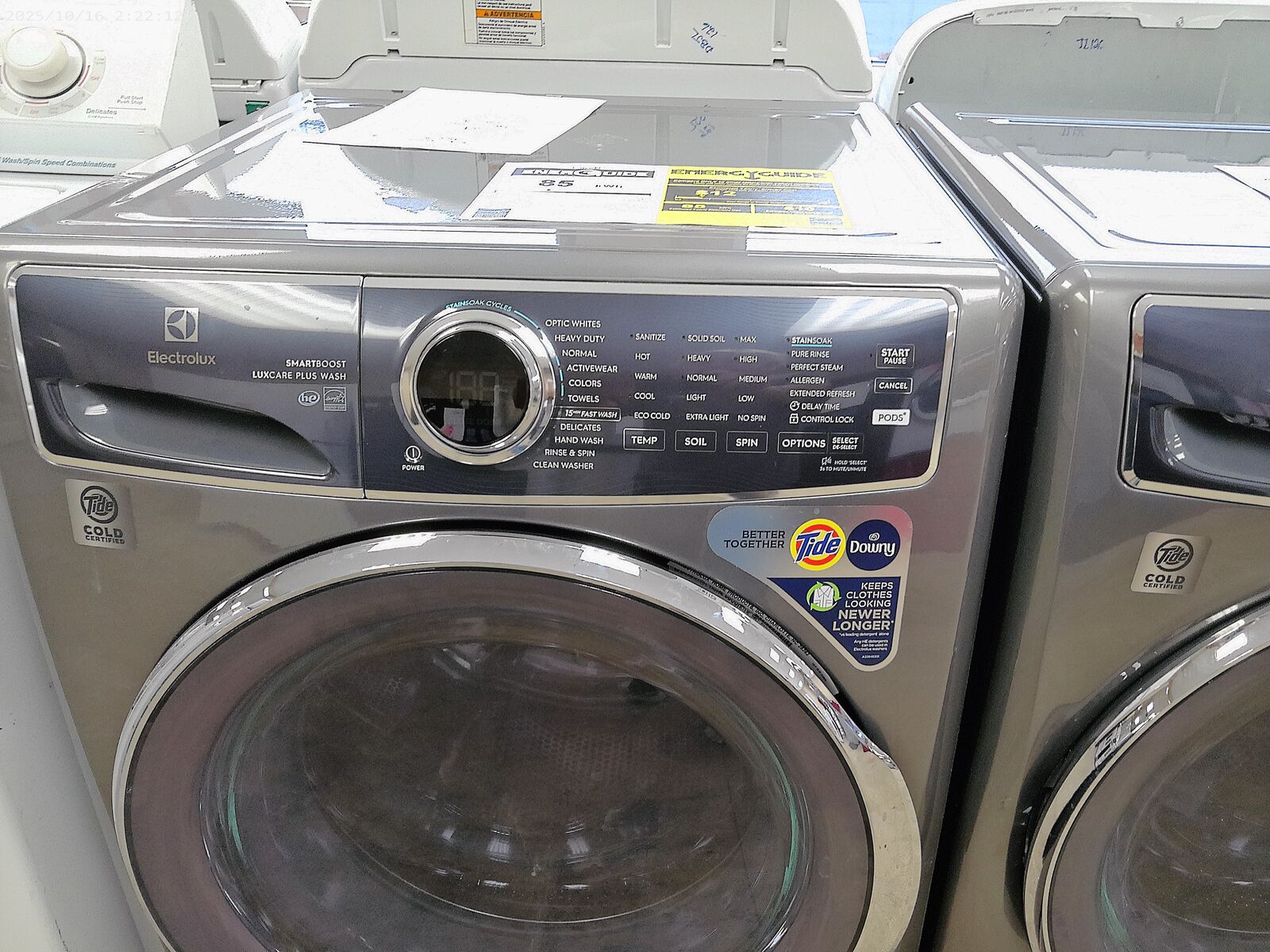 New Front load Washer~$1349 List~1 Year Factory warranty