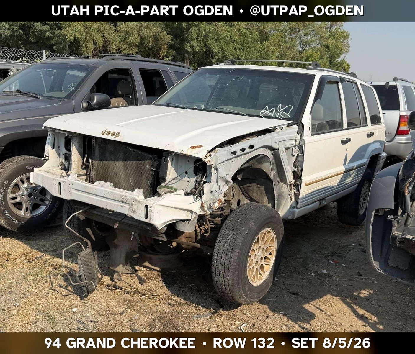 Just In! 1994 Jeep Grand Cherokee ZJ Parts - UTPAP Ogden