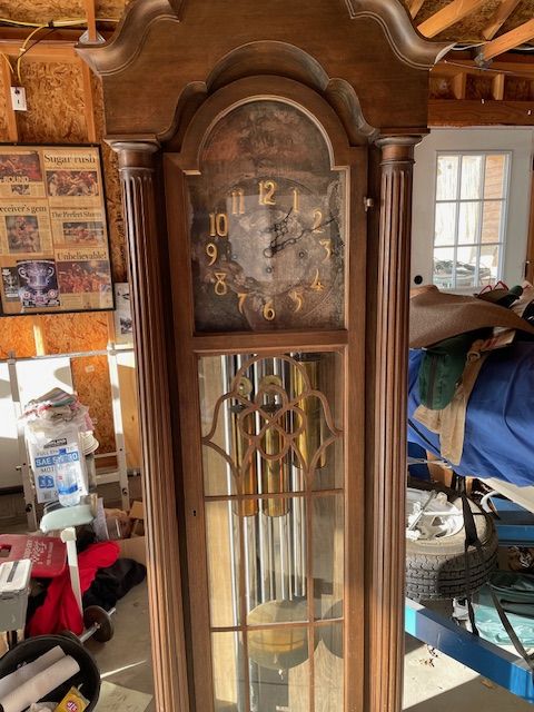 OLDER GRANDFATHER CLOCK