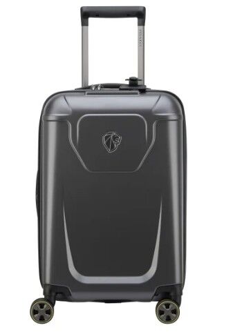Delsey Peugeot Voyages Carry-on Expandable Spinner, Gray #102422