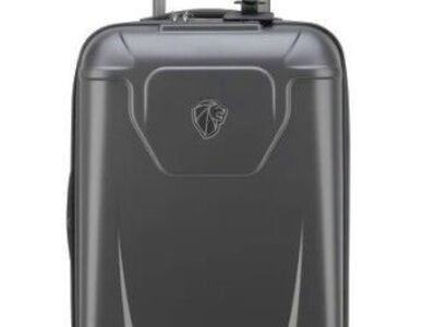 Delsey Peugeot Voyages Carry-on Expandable Spinner, Gray #102422