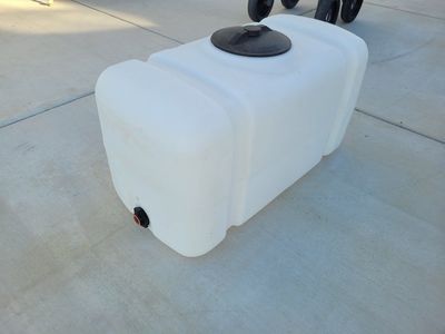 Ace Roto-Mold 50 Gallon Rectangle Utility Tank SPO050-RT - NSF Certified Water Storage