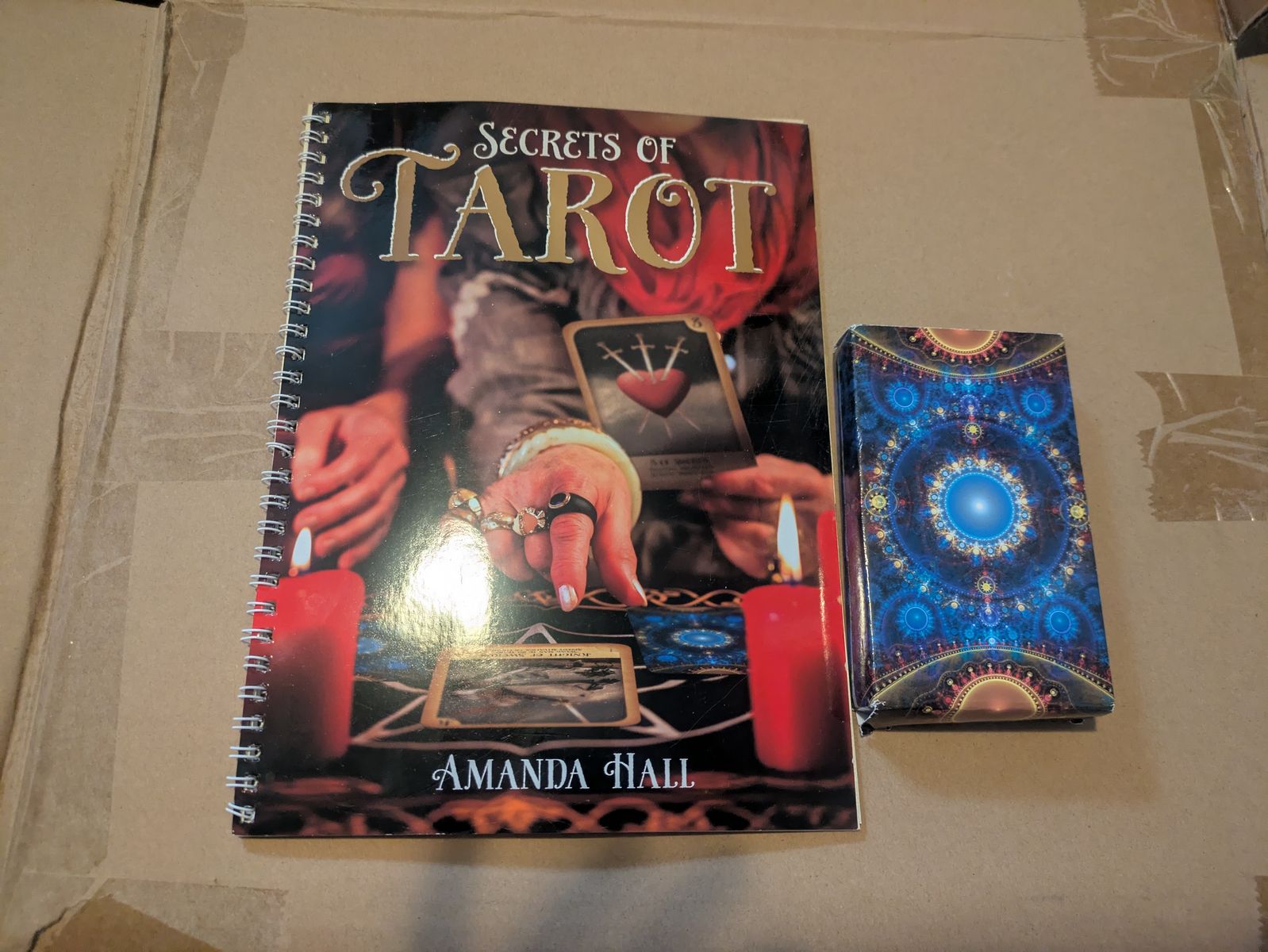 Secrets of tarot book and cards