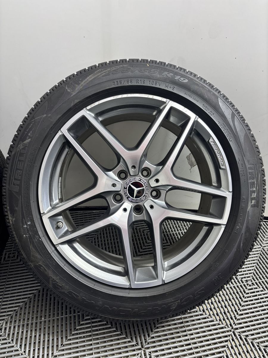 19” AMG wheels and Pirerlli Scorpion tires