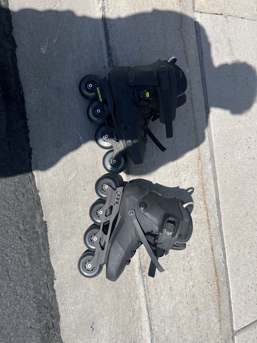 Rollerblade Twister Edge X Inline Skates - Black, Hydrogen Wheels