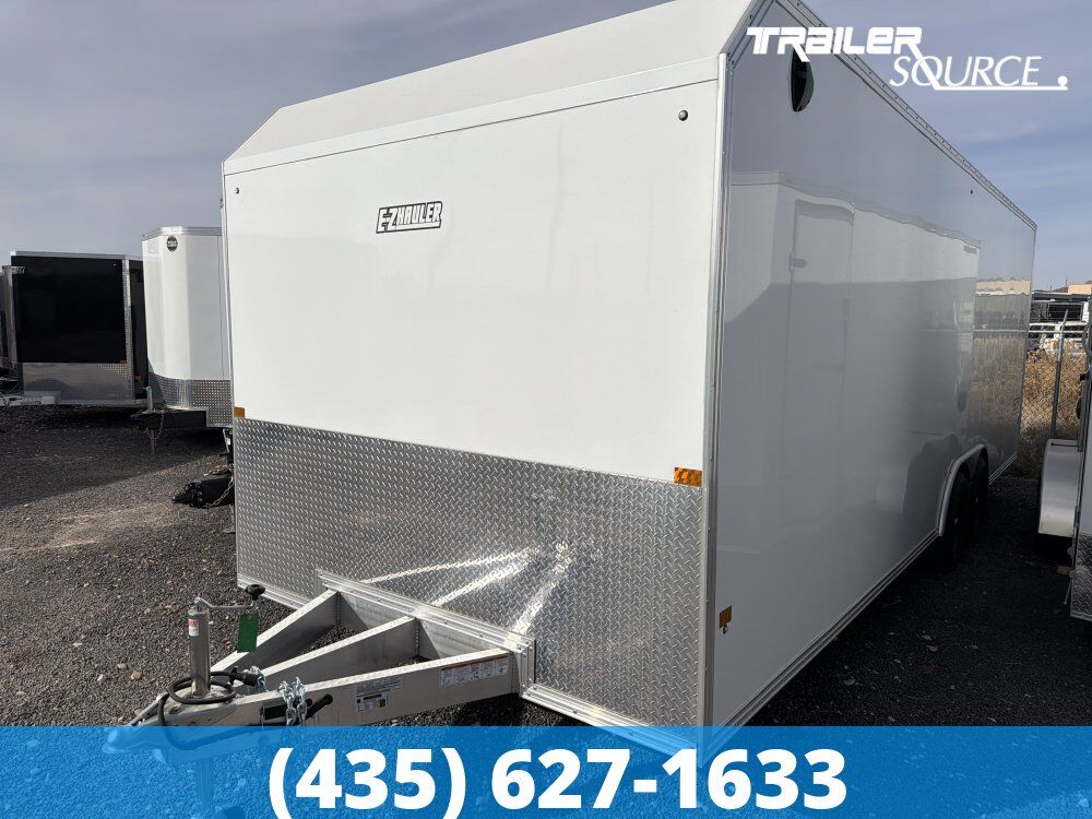 8.5x24 Alcom Aluminum EZ Hauler XLT Trailer - 7'0" Interior - 10K GVWR -