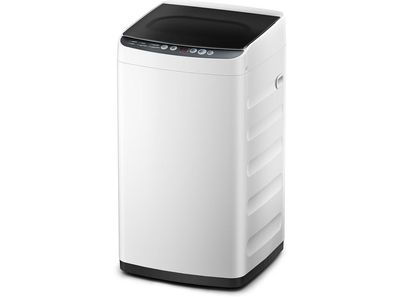 Compact Portable Top Load Washing Machine with Digital Display, Washer with 6 Cycles, Drum Clean, Quick Wash, LED