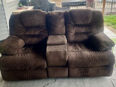 Dark Brown Recliner Everything Works.