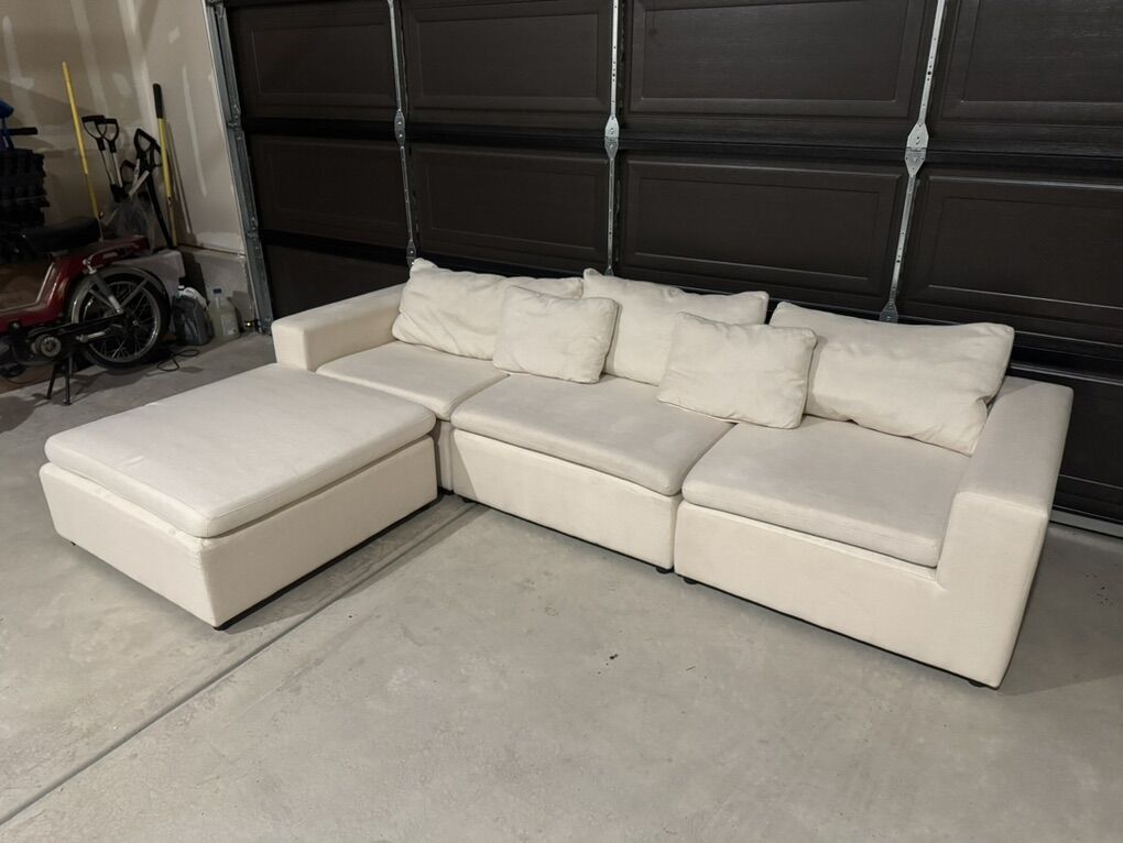 Ashleys Cream Sectional