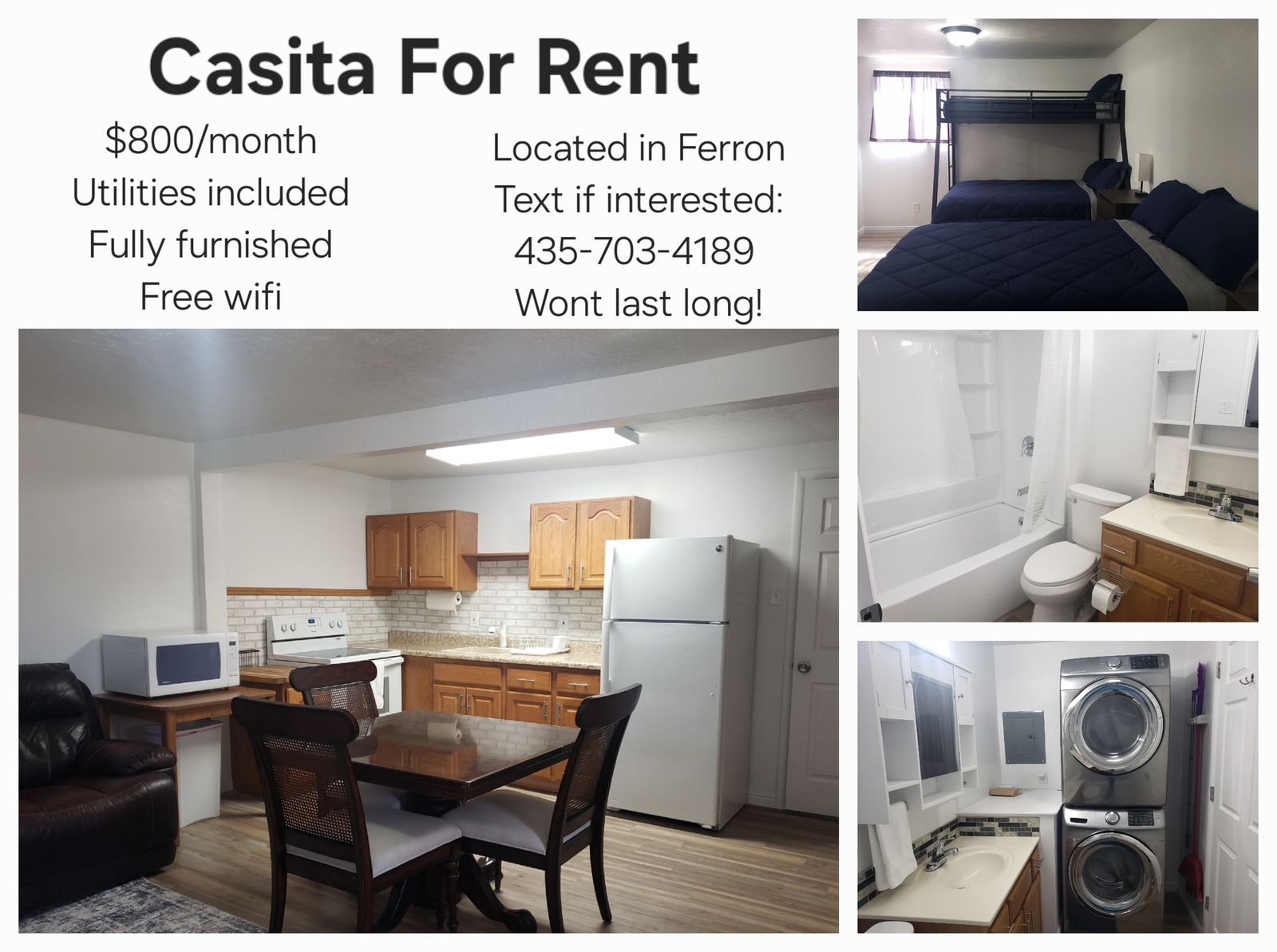 Casita For Rent