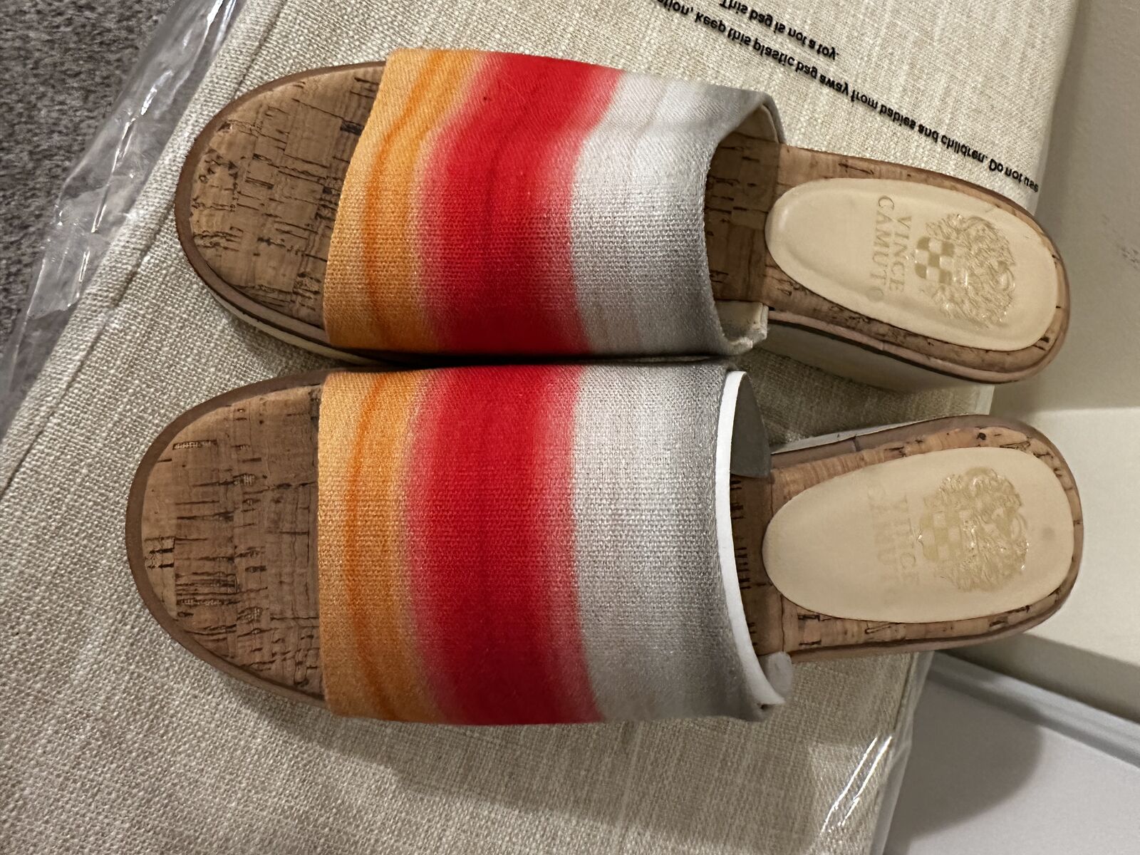 Darling Canvas Slip ons Espadrilles, Sz 9