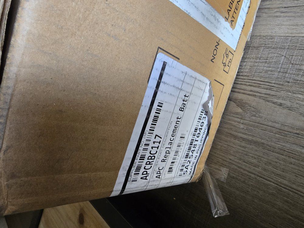 Used APC UPS battery