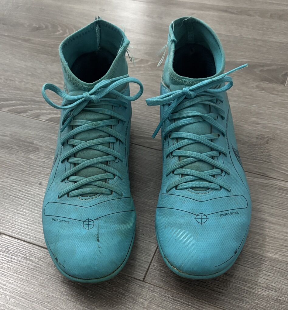 Nike Speed Control Women's Blue Soccer Cleats- 6