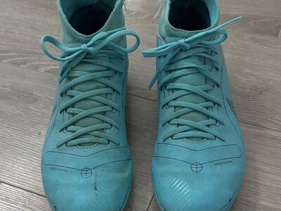 Nike Speed Control Women's Blue Soccer Cleats- 6