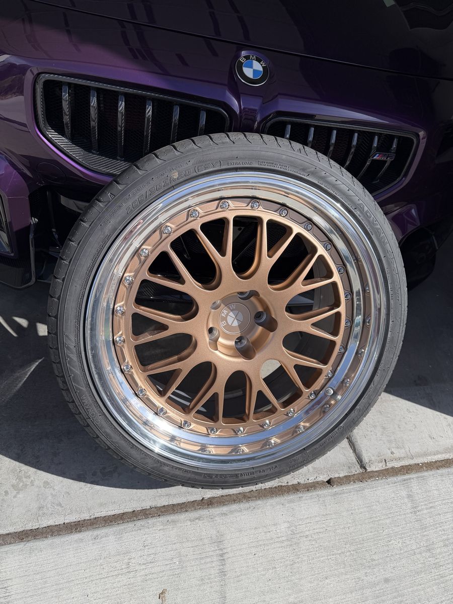 BMW G8X wheel Custom forged two piece 20 inch 5x112 BMW spec wheels g80 g87 g82