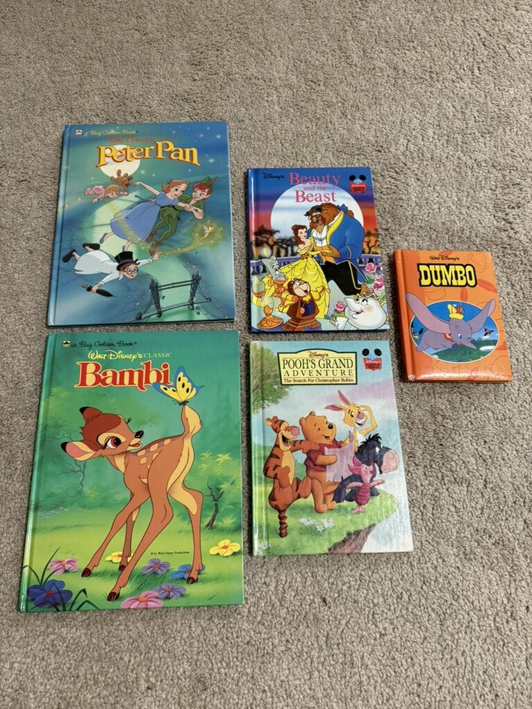 Vintage disney books