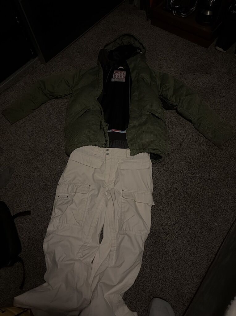 Burton Snowboard Pants And Jacket