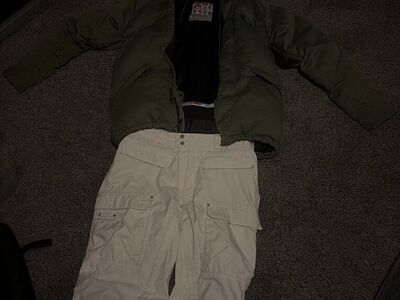 Burton Snowboard Pants And Jacket