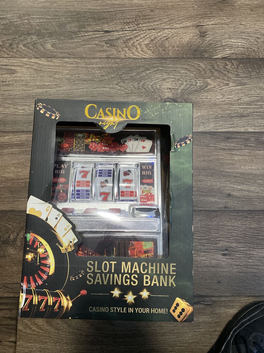 Slot Machine Saving Bank