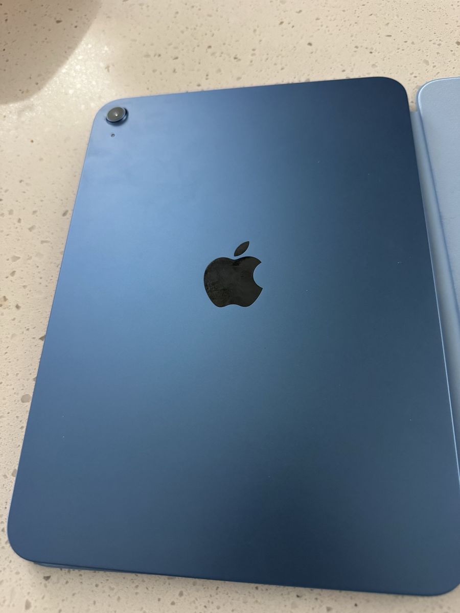 Apple iPad Blue with Protective Case