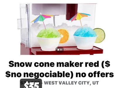 Snow Cone Maker
