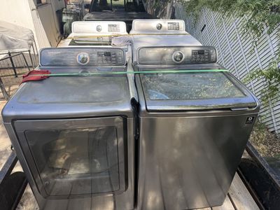 Samsung washer and dryer 300 interjet and multi steam VENTSensor