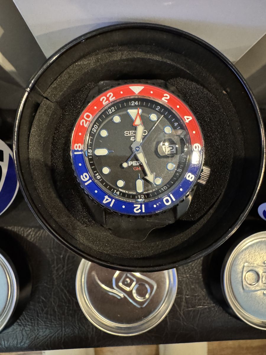 SEIKO BLACK PEPSI LIMITED EDITION Made in Japan