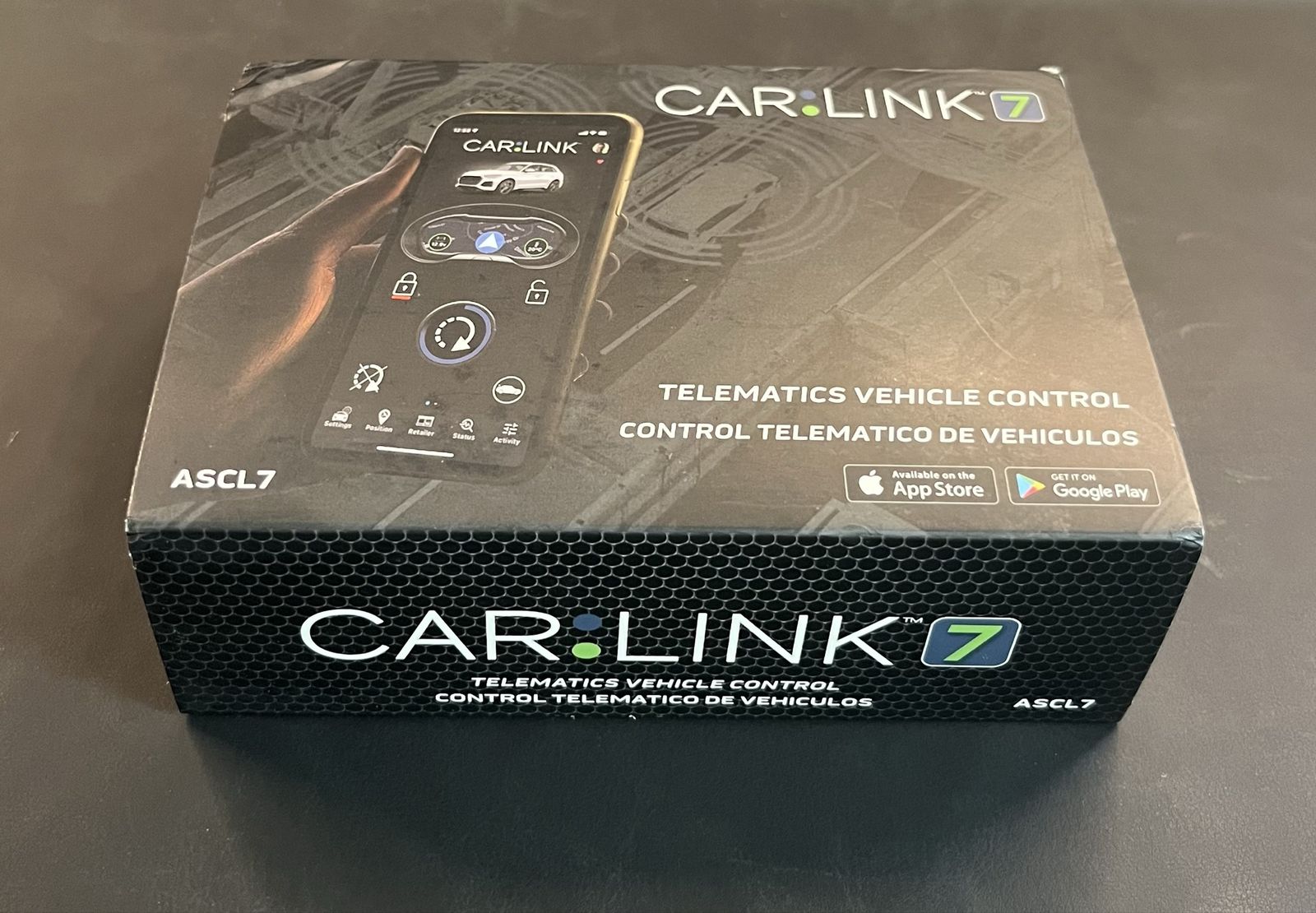 CarLink 7 ASCL7 Remote Start GPS Smartphone Module