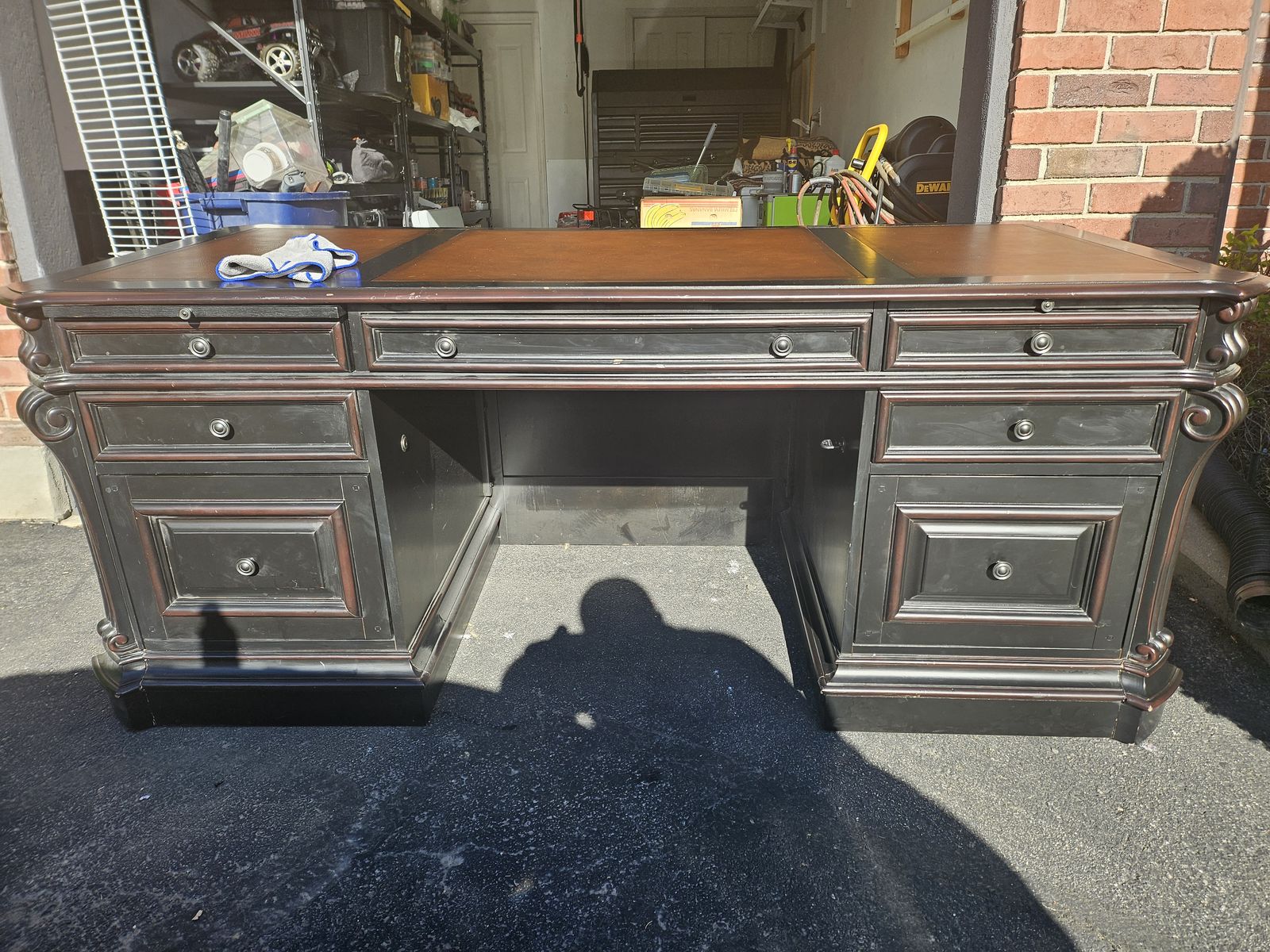 Hooker Furniture - Executive Leather-Top Desk