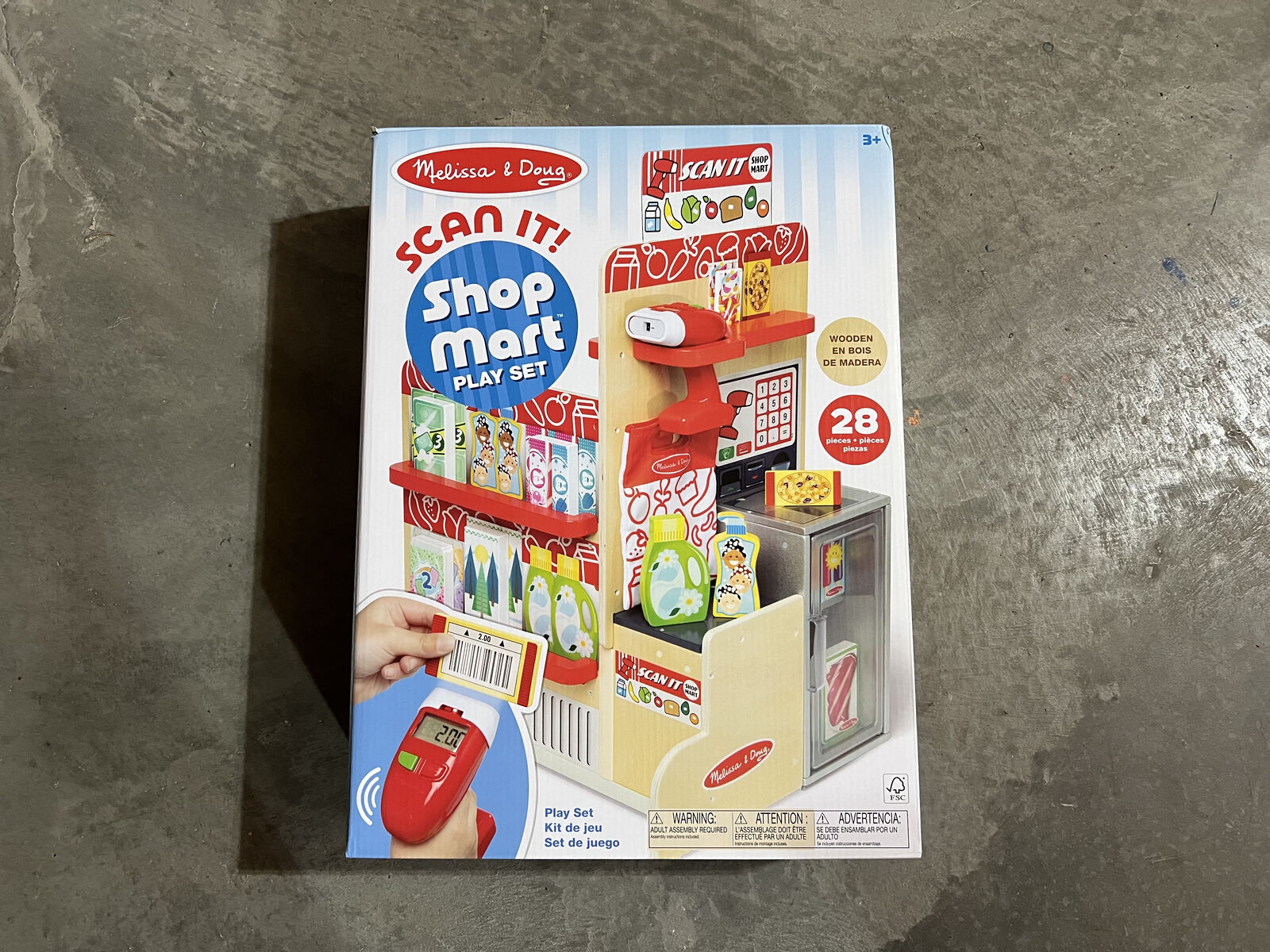 NEW: Melissa & Doug Scan It Shop Mart