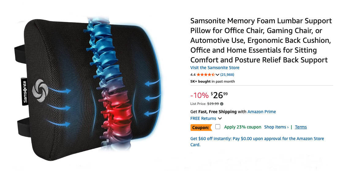 Office Lumbar Support