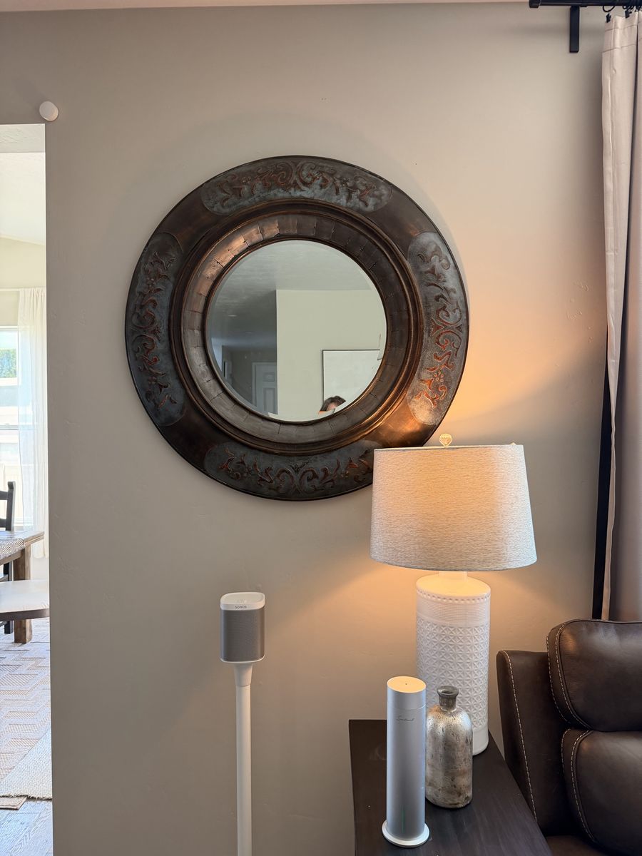 Large round Mirror