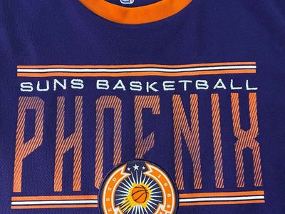 Authentic Devin Booker #1 Phoenix Suns Basketball Jersey Size M