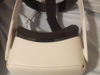 Meta Quest 2 VR Headset with Controllers, Charging Cable, and Carrying Case