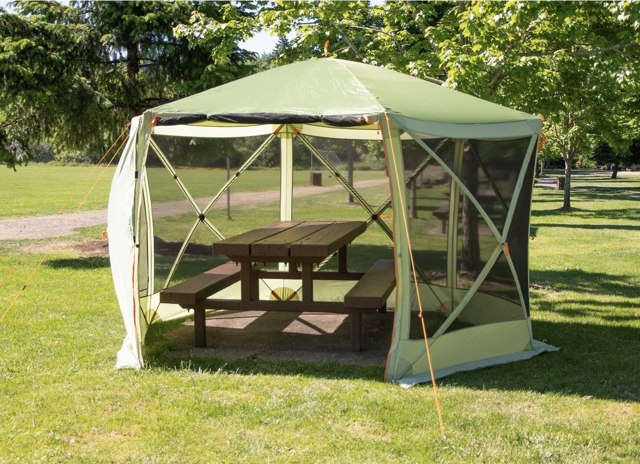 Timber Ridge 6 Hub Screen House Picnics camping